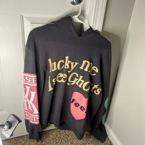 Lucky me I see ghost off brand hoodie.